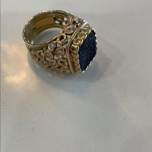 Druzy Quartz Ring - Melinda Maria - - Picture 4 of 13